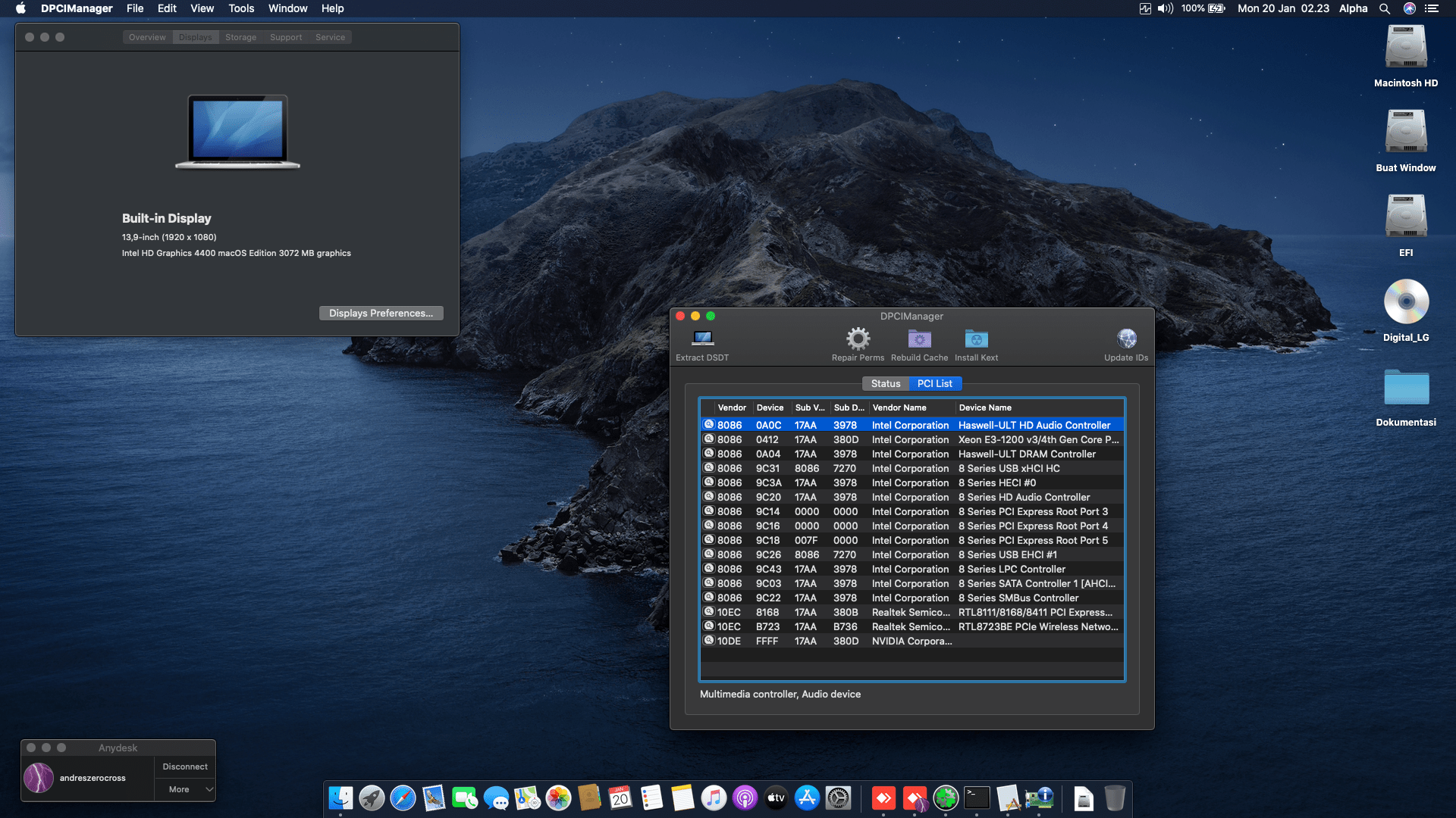 Lenovo Ideapad Z40 70 [Haswell   Intel HD 4400] 2